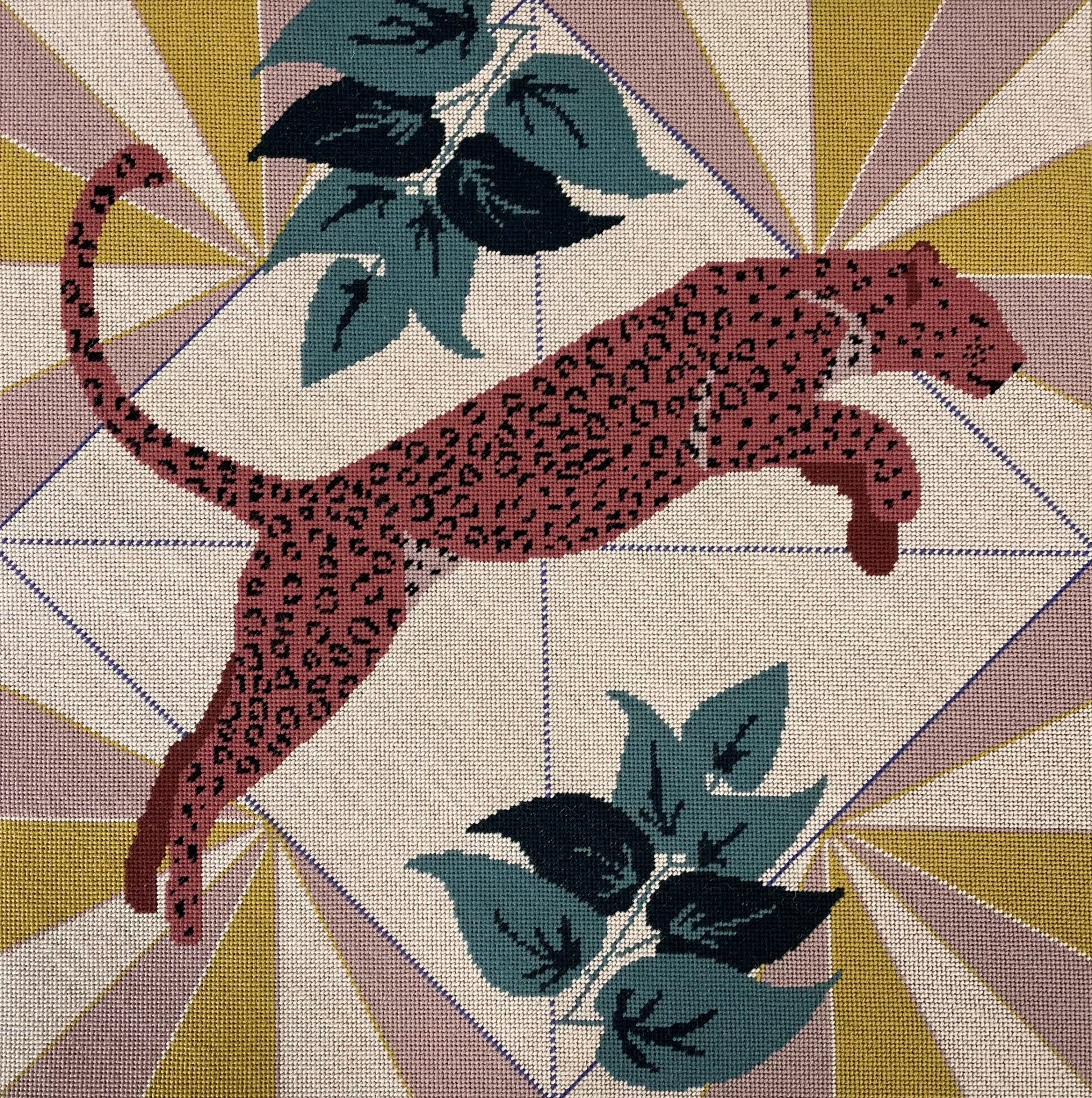 Classic Leopard on 14 Count Canvas 25% OFF SALE