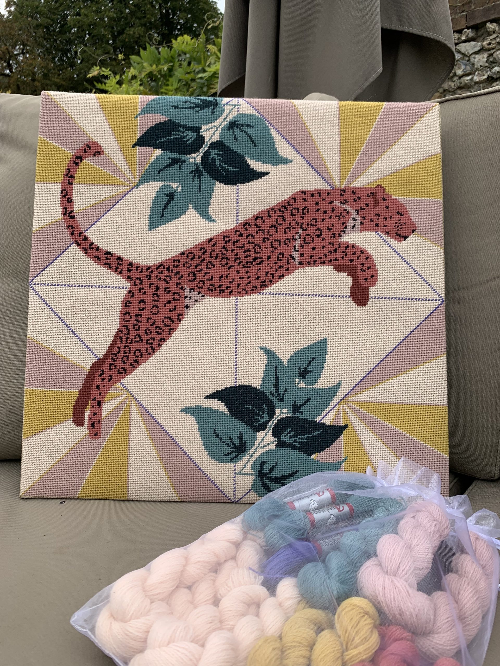 Classic Leopard on 14 Count Canvas 25% OFF SALE - Image 3
