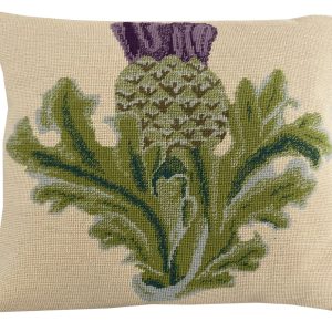The Scottish Thistle on cream