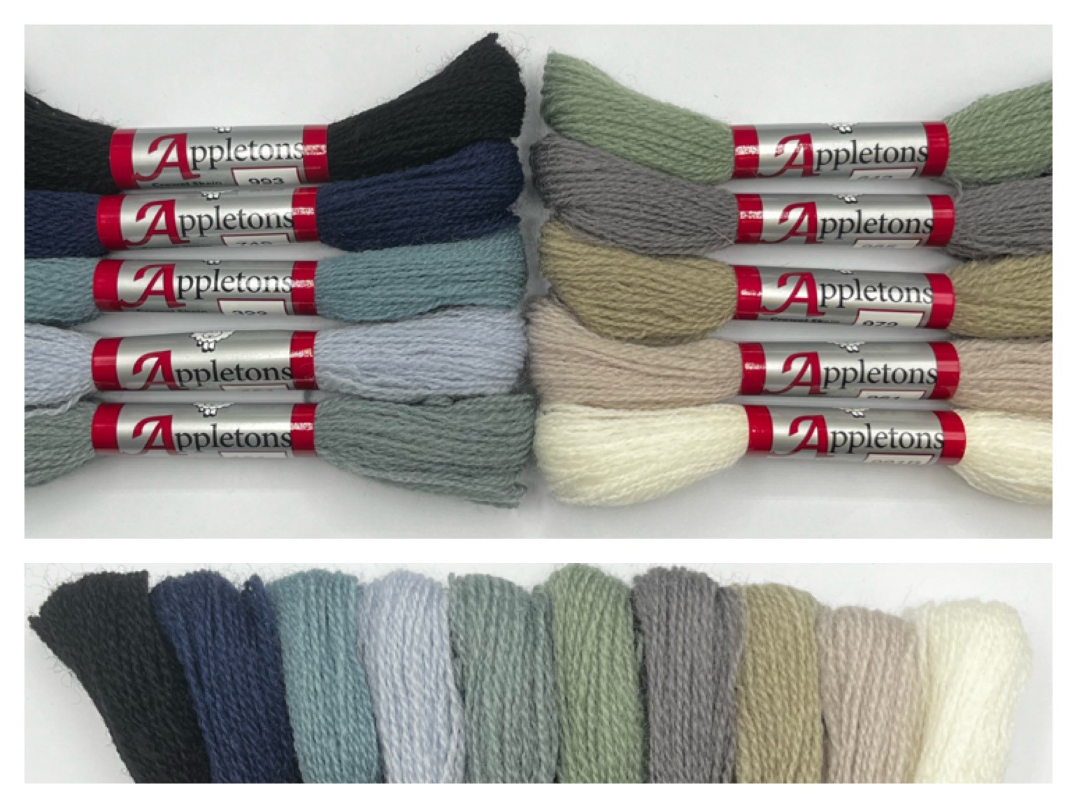 Winter Crewel 2 Ply Range