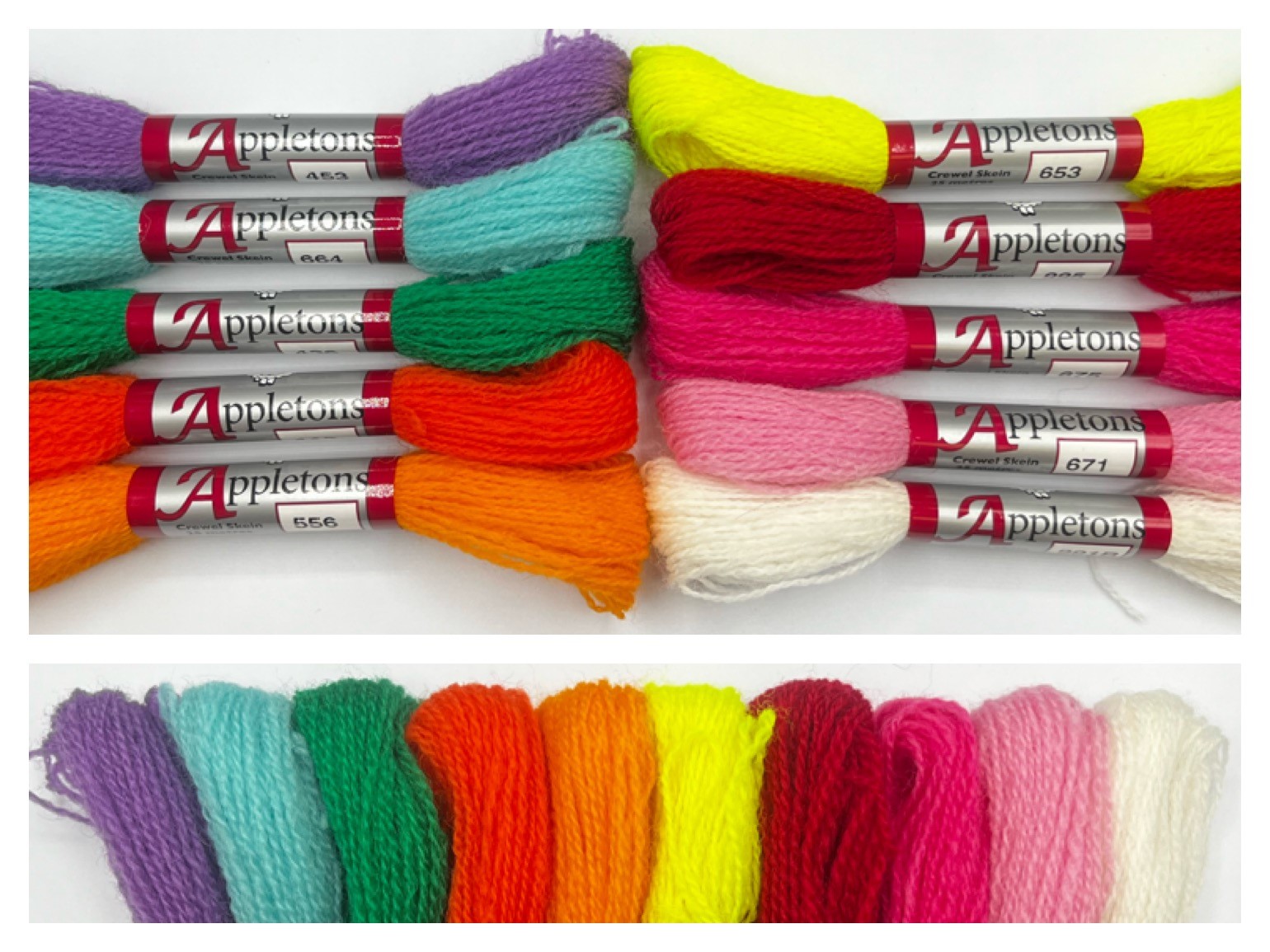 Summer Crewel 2 Ply Range