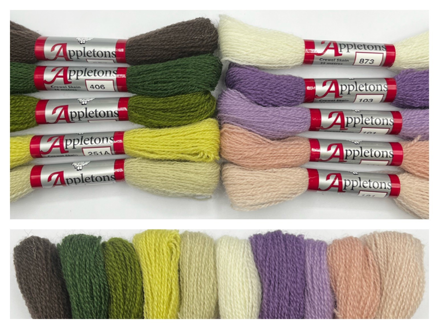 Autumn Crewel 2 Ply Range