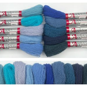 Blues Crewel 2 Ply Range