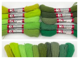 Greens Crewel 2 Ply Range