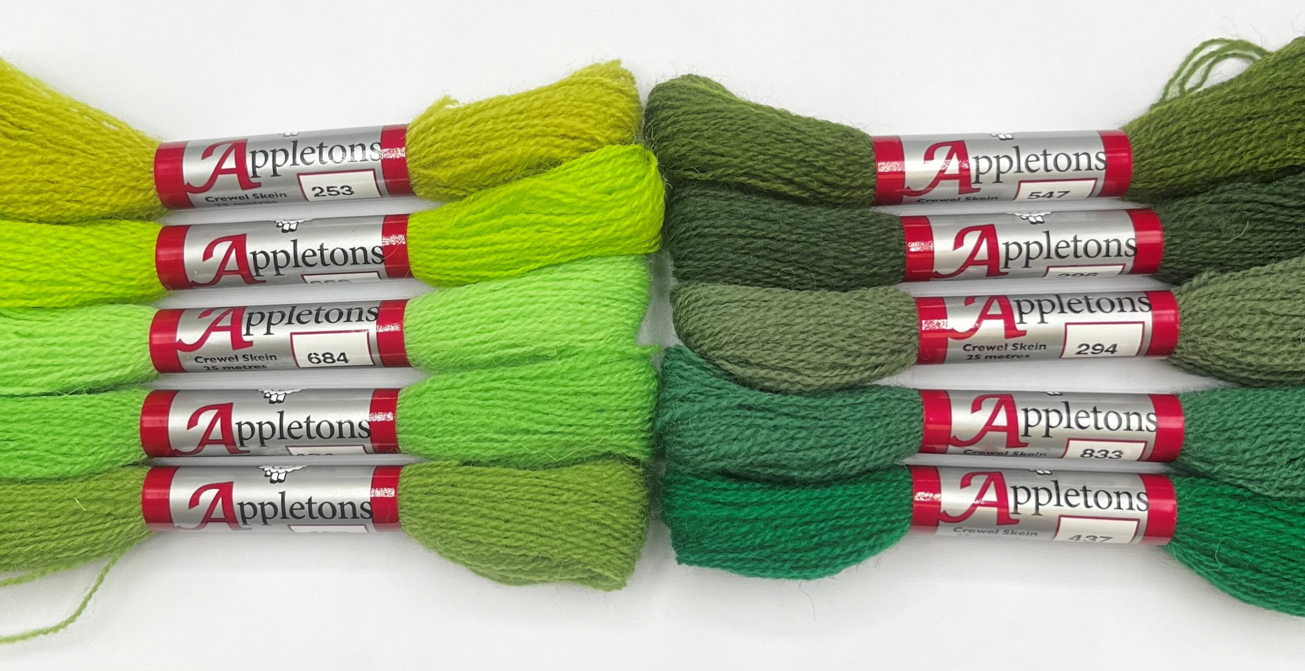 Greens Crewel 2 Ply Range - Image 3