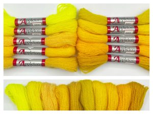 Yellows Crewel 2 Ply Range