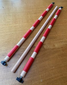 Extra long 60cm Nurge rods